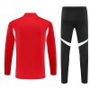 Liverpool Sweat d'Entraînement Quarter-Zip 2025-26 Rouge Pour Homme